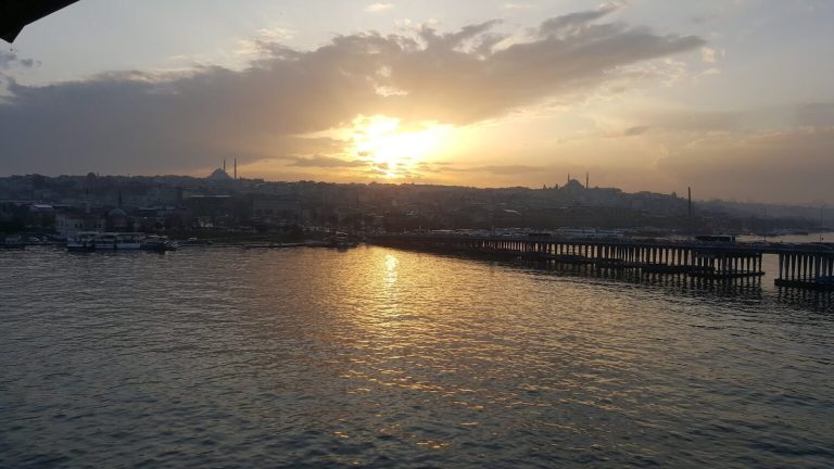 Haliç metrosu manzara