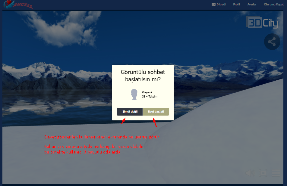 Kameralı gay sohbet