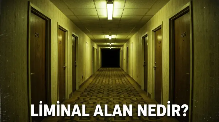 Liminal alan kavramını anlatan kapak görseli